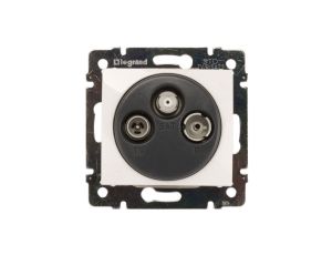 VALENA Gniazdo antenowe RTV/SAT końcowe białe 774436