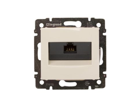VALENA Gniazdo komputerowe kremowy RJ45 5e UTP 774130