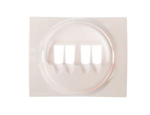 SISTENA LIFE Plakietka gniazda głośnikowego podwójnego arctic 771025