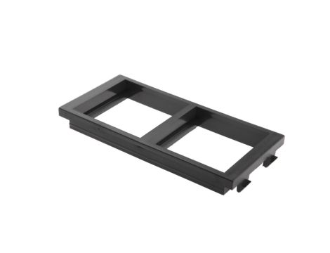 Simon Connect Ramka CIMA podwójna 2xK45 pionowa szary grafit S62/14