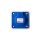 Gniazdo tablicowe z uziemieniem IP44 niebieskie 2P+Z P17 057671
