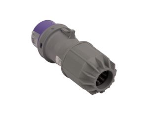 Wtyczka przenośna 16A 2P 24V fioletowa IP44 TWIST 062v