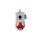Zestaw instalacyjny z gniazdem 32A 5P+2P+Z (0-1) czerwony ZI05R441