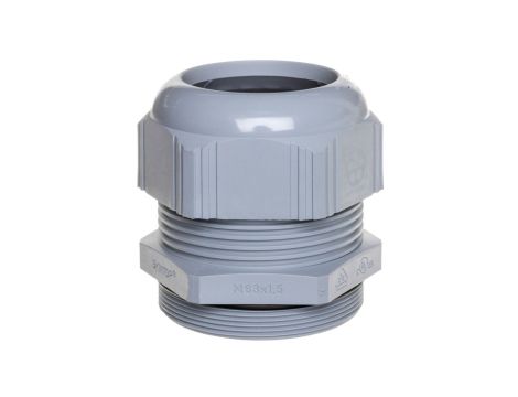 Dławnica kablowa poliamidowa M63 IP68 SKINTOP ST-M 63x1,5 ciemnoszara 53111070