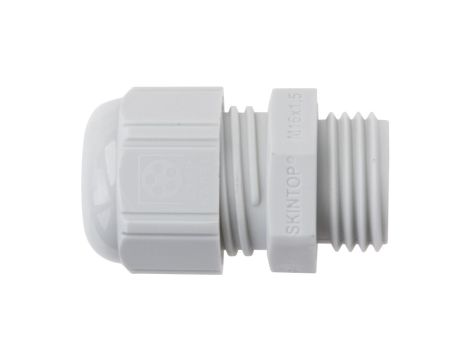 Dławnica kablowa poliamidowa M16 IP68 SKINTOP ST-M 16x1,5 jasnoszara 53111410