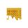 Trzymacz DIN/G KU-1z żółty 84019004 /25szt./