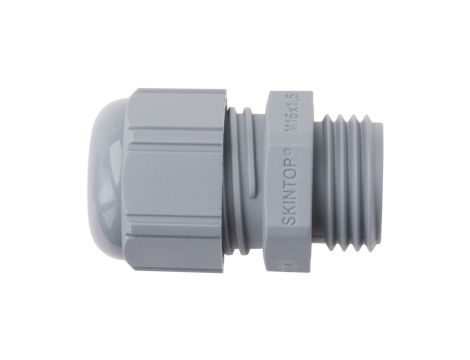 Dławnica kablowa poliamidowa M16 IP68 SKINTOP ST-M 16x1,5 ciemnoszara 53111010