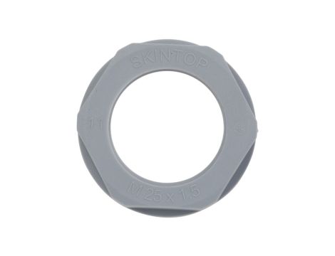 Nakrętka poliamidowa M25 SKINTOP GMP-GL-M 25x1,5 ciemnoszara 53119030 /100szt./