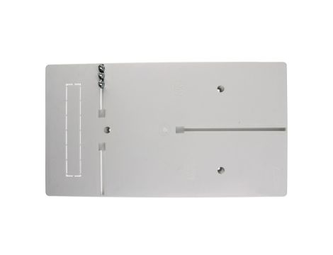 Tablica licznikowa 450x250mm 3F szara T-3F-b/z-100A 10.3