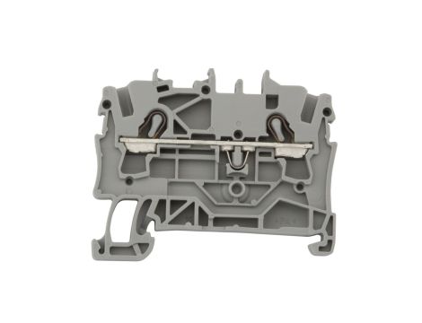 Złączka szynowa 2-przewodowa 2,5mm2 szara 2002-1201 TOPJOBS