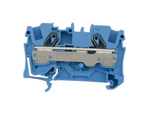 Złączka szynowa 2-przewodowa 6mm2 niebieska TOPJOBS 2006-1204