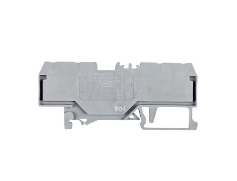 Złączka szynowa 4-przewodowa 2,5mm2 szara 280-833