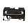 Złączka szynowa 2-przewodowa 2,5mm2 czarna 280-905