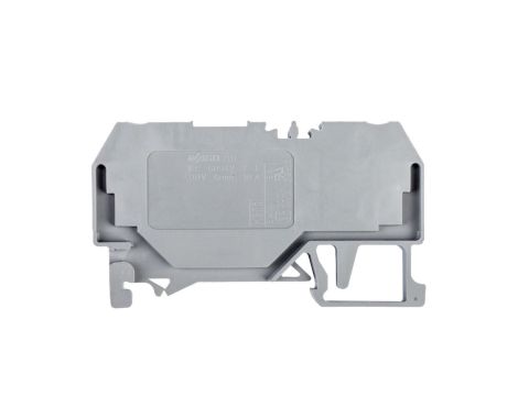 Złączka szynowa 2-przewodowa 4mm2 szara 281-916