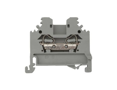 Złączka szynowa 2-przewodowa 2,5mm2 szara 280-101