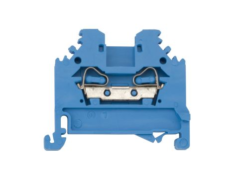 Złączka szynowa 2-przewodowa 2,5mm2 niebieska 280-104