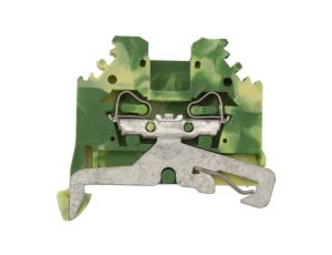Złączka szynowa ochronna 2,5mm2 żółto-zielona 280-107