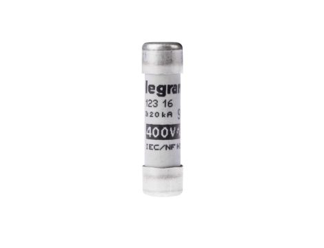 Wkładka bezpiecznikowa cylindryczna 8,5x31,5mm 16A gG 400V 012316