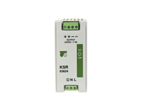 Zasilacz impulsowy modułowy KSR 03624 230VAC/24VDC 36W 1,5A 18924-9995