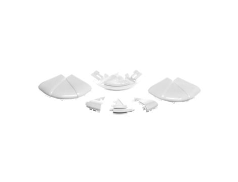 Naroże kanału zewnętrzne regulowane DLP 50x150 /1x przegroda/ 010635