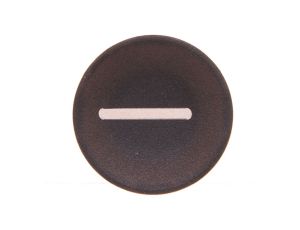 Wkładka do przycisku 22mm płaska czarna z symbolem START I M22-XD-S-X1 218166