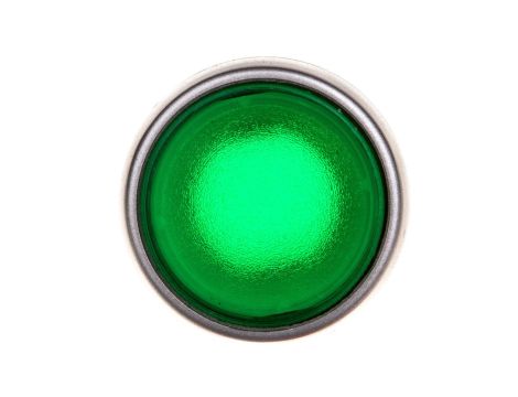 Przycisk sterowniczy 22mm zielony 1Z 1R z samopowrotem z podświetleniem ST22-KLZ-11-230-LEDAC