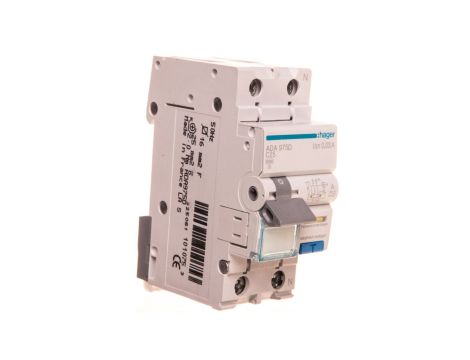 Wyłącznik różnicowo-nadprądowy RCBO 2P C25A 0,03A Typ A ADA975D