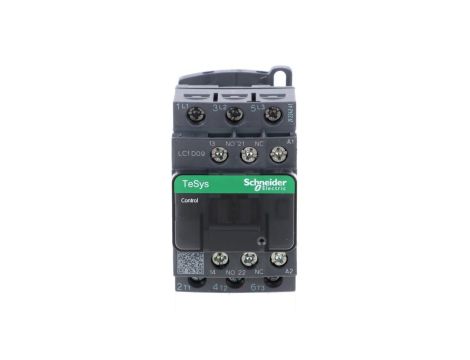 TeSys Deca Stycznik mocy 9A 3P 42V AC 1Z 1R LC1D09D7