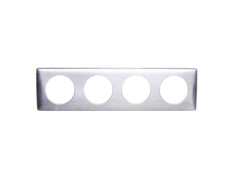 CELIANE Ramka poczwórna aluminium tworzywo Poziomy i pionowy 068924