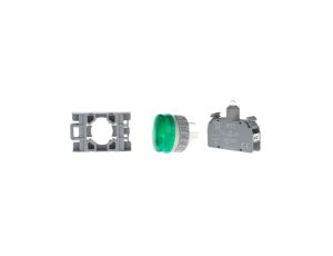 Lampka sygnalizacyjna 22mm zielona 24-230V AC/DC SP22-LZ-LED-UNIAC/DC