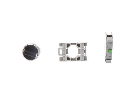 Przycisk sterowniczy 22mm czarny 1Z bez samopowrotu SP22-P.CZ-10.