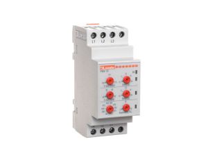 Przekaźnik nadzorczy napięcia, napięcia minimalne i maksymalne, kolejność, zanik i asymetria faz 208-575 VAC PMV70A575