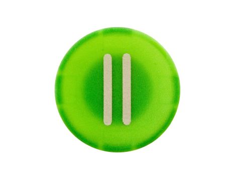 Wkładka do przycisku 22mm płaska zielona z symbolem START II M22-XD-G-X2 218168
