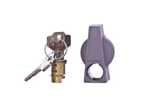 Zamek z kluczem nr.427 RAL7046 FL96Z