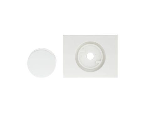 K.1 Element centralny z pokrętłem regulacyjnym do ściemniacza obrotowego śnieżnobiały 11357009