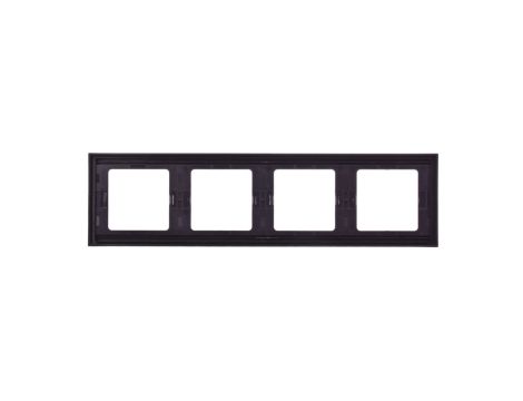 Berker K.1 Ramka poczwórna pozioma antracyt mat lakierowana 13837006