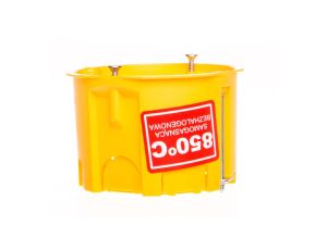 Puszka podtynkowa PK-60 K-G N samogasnąca IP20 zółta 0201-0N