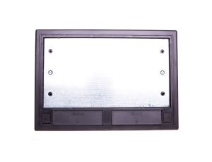 Simon Connect Puszka SF podłogowa szęsciokrotna 12xK45 + 2x SM302/9 szary grafit SF610/14