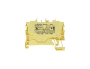 Złączka szynowa 2-przewodowa 2,5mm2 żółta 2002-1206 TOPJOBS