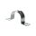 Uchwyt metalowy do rur i kabli 28mm 605 28 G 1018280 /100szt./