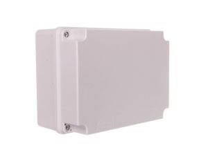 Puszka n/t hermetyczna pusta bez osłabień 198x148x96 IP65 szara PH-3B.1 28.34