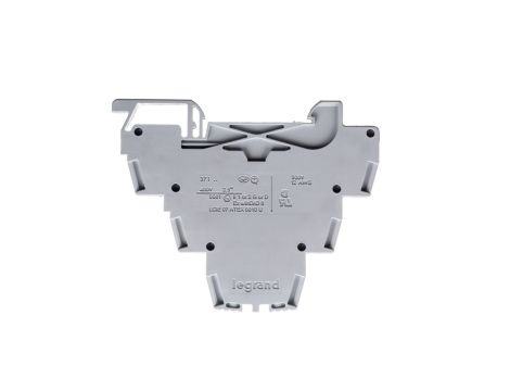 Złączka szynowa 3-piętrowa 2,5mm2 szara Viking 037151