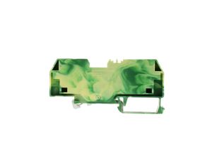 Złączka szynowa PE 2-przewodowa 16mm2 żółto-zielona 283-907