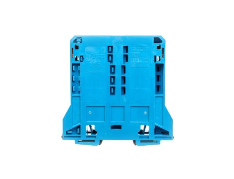 Złączka szynowa 2-przewodowa 95mm2 niebieska 285-194