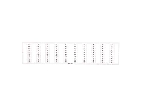 Oznaczniki WMB 10x 41-50 793-4506 /5szt./