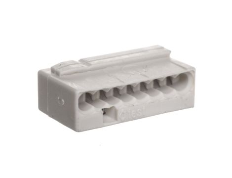 Szybkozłączka MIKRO 8x 0,6-0,8mm2 jasnoszara 243-308 /opak.50szt./
