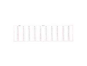 Oznaczniki WMB 10x L1 L2 L3 N PE 793-472 /5szt./