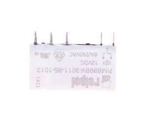 Przekaźnik miniaturowy 1P 6A 12V DC wersja pionowa PCB AgSnO2 RM699BV-3011-85-1012 2613696