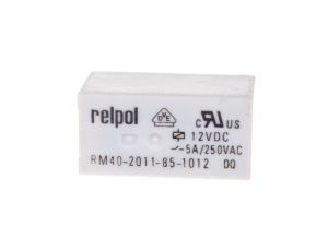 Przekaźnik miniaturowy 1P 5A 12V DC AgNi RM40-2011-85-1012 2611694