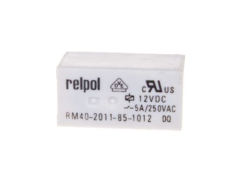 Przekaźnik miniaturowy 1P 5A 12V DC AgNi RM40-2011-85-1012 2611694